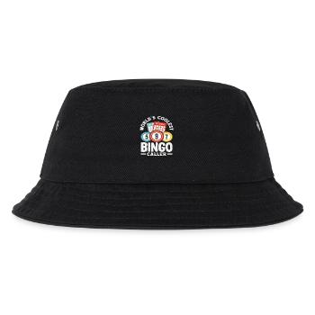 Bingo Coolster Bingo Ansager Spieler - Kinder Bucket Hat - Schwarz - Vorne