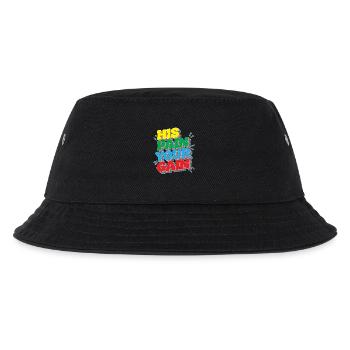 His Pain Your Gain - Kinder Bucket Hat - Schwarz - Vorne