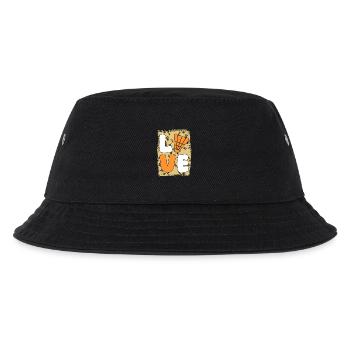 Federball Badminton - Kinder Bucket Hat - Schwarz - Vorne
