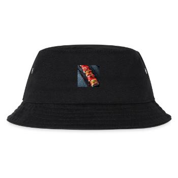 Sushi - Kinder Bucket Hat - Schwarz - Vorne