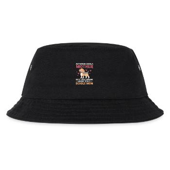 Beagle Mom Mom Dog Mom - Kids’ Bucket Hat - black - Front