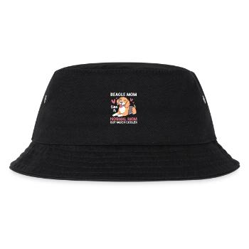 Beagle Mom Mom Dog Mom - Kids’ Bucket Hat - black - Front