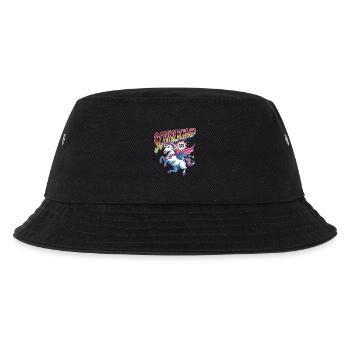 Schulkind 2025 Einhorn Superheld Einschulung - Kinder Bucket Hat - Schwarz - Vorne