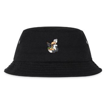 Geier - Kinder Bucket Hat - Schwarz - Vorne