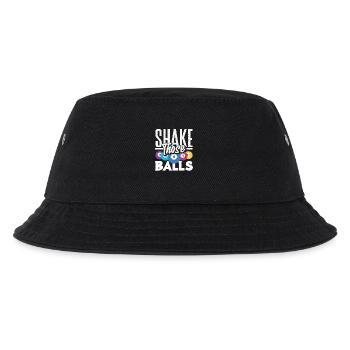 Bingo Spieler Shake Those Balls - Kinder Bucket Hat - Schwarz - Vorne