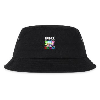 Bingo Players Out Of The Way I'm Going To Bingo - Kids’ Bucket Hat - black - Front