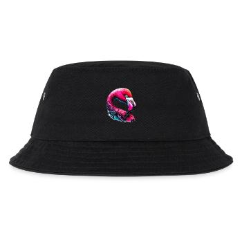 Flamingo - Kinder Bucket Hat - Schwarz - Vorne