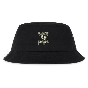 Bientôt pépé - Bob Enfant - noir - Devant
