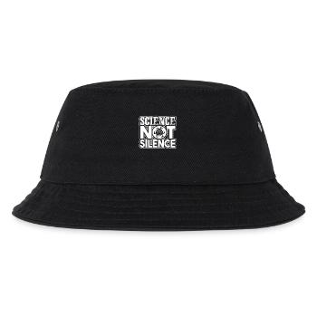 Scientist Science Not Silence - Kids’ Bucket Hat - black - Front