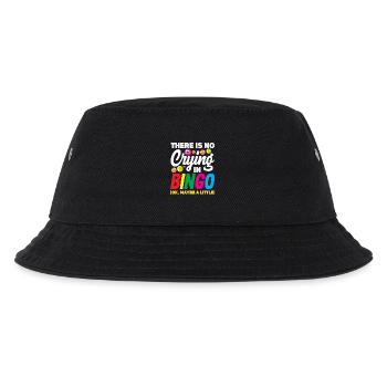 Bingo Spieler Kein Weinen Im Bingo - Kinder Bucket Hat - Schwarz - Vorne