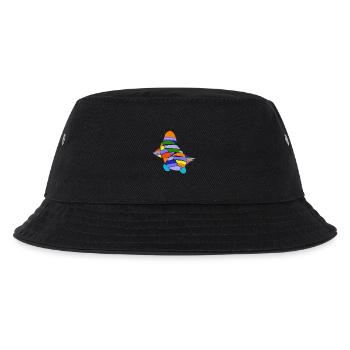 Art Tortue de mer nageant - Bob Enfant - noir - Devant