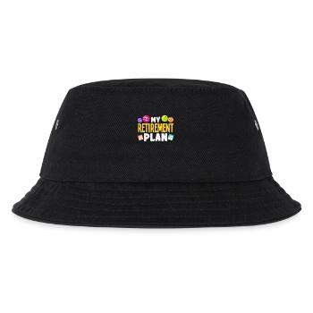 Bingo Mein Ruhestandsplan Humor - Kinder Bucket Hat - Schwarz - Vorne