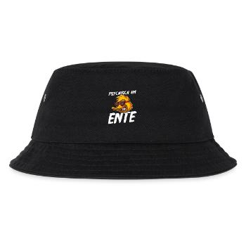 Psychisch Am Ente - Kinder Bucket Hat - Schwarz - Vorne
