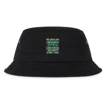 Massage Therapist I Am A Massage Therapist - Kids’ Bucket Hat - black - Front
