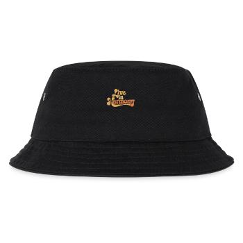 Lebe In Harmonie Inspirierende Spiritualitätszitat - Kinder Bucket Hat - Schwarz - Vorne