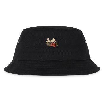 Inspire Yourself: Search Inside - Kids’ Bucket Hat - black - Front
