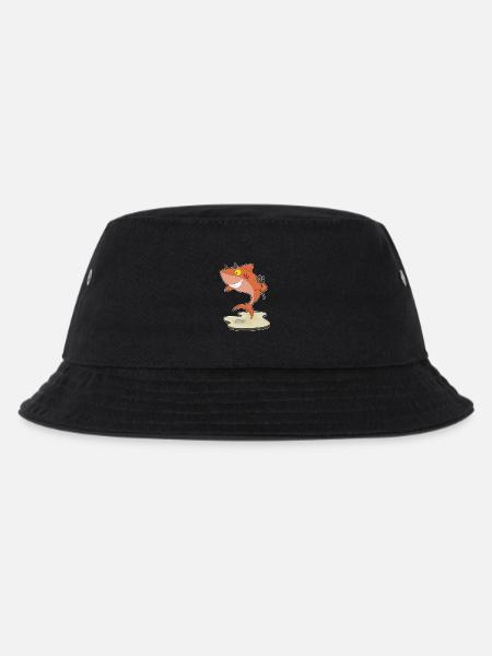 Hai Halloween Teufel - Kinder Bucket Hat - Schwarz