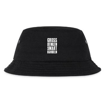 Think big, act smart - Unternehmer Startup - Kids’ Bucket Hat - black - Front