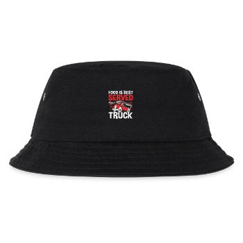 Snack Food Truck - Kids’ Bucket Hat - black - Front