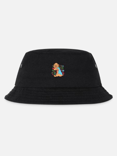Cocker Spaniel Mama Hundemama - Kinder Bucket Hat - Schwarz