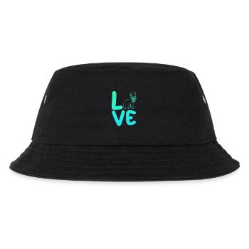 Border Collie - Kids’ Bucket Hat - black - Front