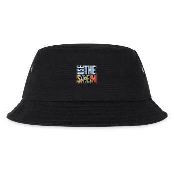 STEM Teacher Use The STEM Loves Computer Science - Kinder Bucket Hat - Schwarz - Vorne