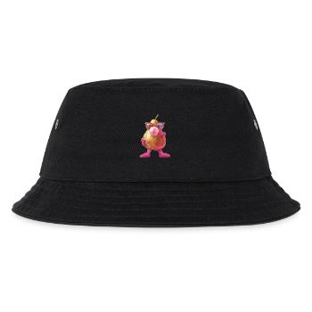 Birne - Kinder Bucket Hat - Schwarz - Vorne