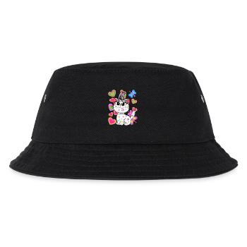 Chat Chats Hippie Hippies Chaton - Bob Enfant - noir - Devant