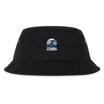 Running Runner Push Harder Motivation for Competition - Kids’ Bucket Hat - black - Front