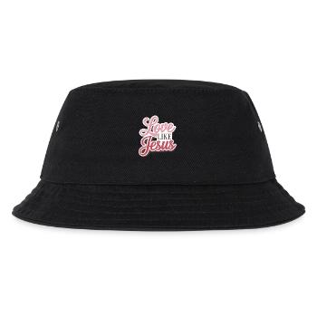 L’amour comme Jésus - Design chrétien Foi Dieu - Bob Enfant - noir - Devant