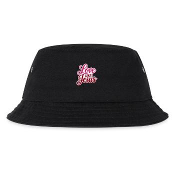 L’amour comme Jésus - Design chrétien Foi Dieu - Bob Enfant - noir - Devant