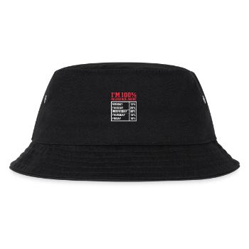 Insurance - Kids’ Bucket Hat - black - Front