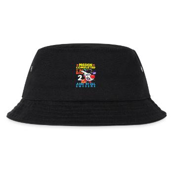 Mission Completed Ich Bin Jetzt 2 - Kinder Bucket Hat - Schwarz - Vorne