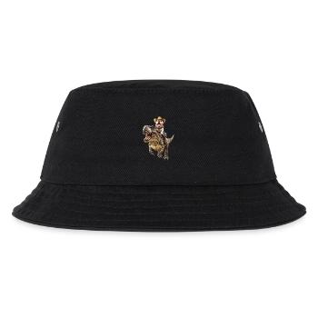 Englische Bulldogge - Kinder Bucket Hat - Schwarz - Vorne
