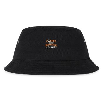 Behavioral Therapy Coffee Therapist Coffee Lover - Kids’ Bucket Hat - black - Front