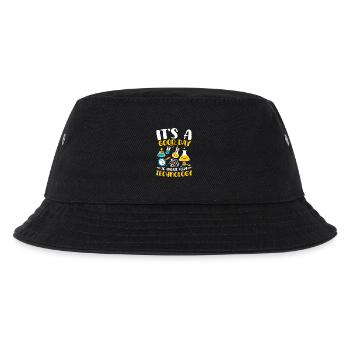 Es Ist Ein Guter Tag Für MINT Bildung Mit - Kinder Bucket Hat - Schwarz - Vorne