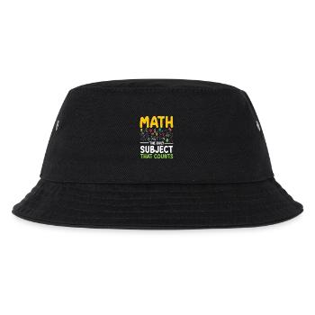 Mathe: Das Einzige Fach Für STEM Bildung - Kinder Bucket Hat - Schwarz - Vorne