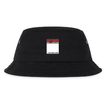 18 Geburtstag Gästebuch Wir Waren Dabei - Kinder Bucket Hat - Schwarz - Vorne