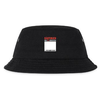 Gästebuch 60 Geburtstag Wir Waren Dabei - Kinder Bucket Hat - Schwarz - Vorne