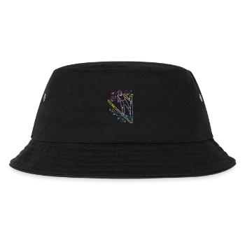 Ski Flying Nordic Skiing Ski Jumping - Kids’ Bucket Hat - black - Front