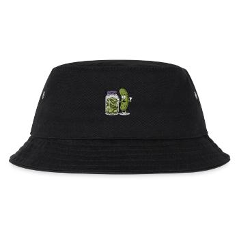 Gurke - Kinder Bucket Hat - Schwarz - Vorne