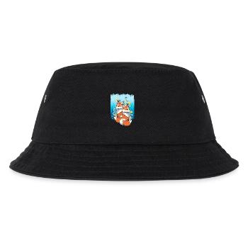 Fuchs Füchse Natur Tierschützer tierlieb Kinder - Kinder Bucket Hat - Schwarz - Vorne