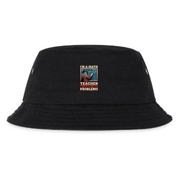 Mathematician I'm A Math Teacher Statistician - Kids’ Bucket Hat - black - Front