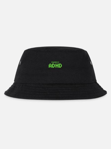 ADHD - Kids’ Bucket Hat - black