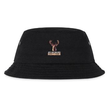 Reindeer Reindeer - Kids’ Bucket Hat - black - Front
