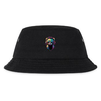 Frettchen Frett Iltis Marder Wiesel Süße Frettchen - Kinder Bucket Hat - Schwarz - Vorne