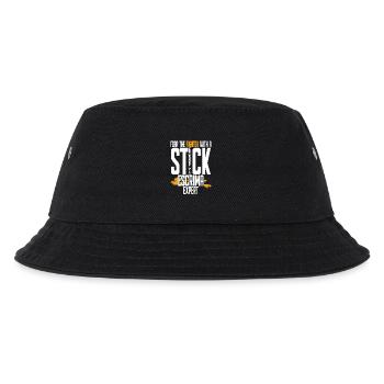 Escrima Arnis Kampfsport Escrima Expert - Kinder Bucket Hat - Schwarz - Vorne