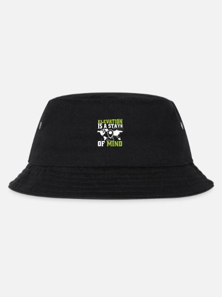 Geografische Informationssysteme - Kinder Bucket Hat - Schwarz