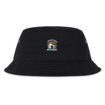 Eigentumswohnung Schulden Hypothek - Kinder Bucket Hat - Schwarz - Vorne