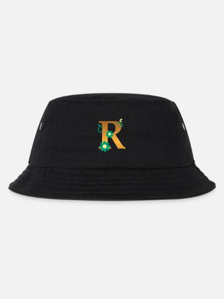 R - Kids’ Bucket Hat - black